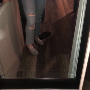 High rise girl friend jeans:)